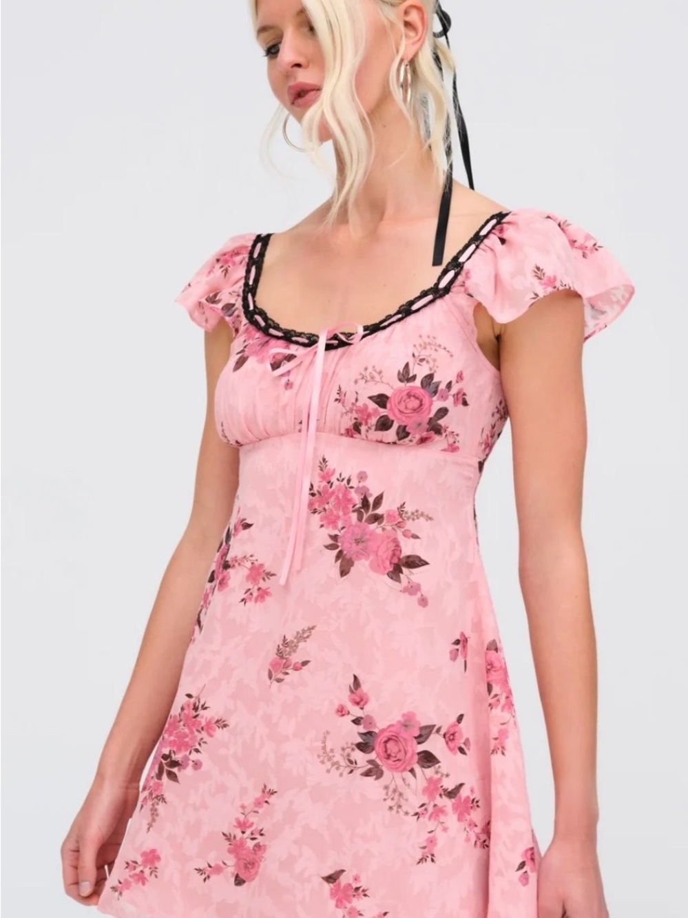 For Love & Lemons Guinevere Mini Dress
